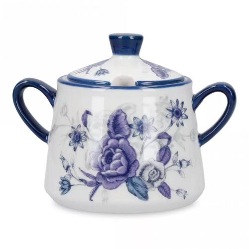 Сахарница  8 см 300 мл Kitchen Craft London Pottery синяя