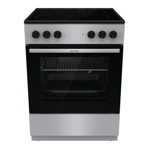 Электрическая плита 60х85 см Gorenje Essential GEC6A11SG стальная