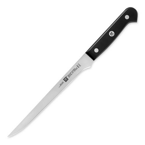 Кухонный нож филейный 18см Zwilling Gourmet чёрный