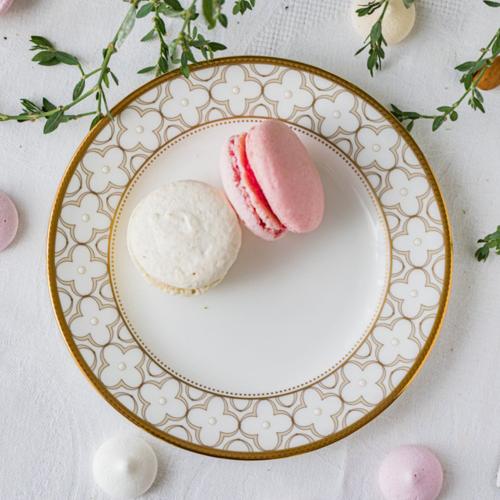 Тарелка хлебная 16,5 см Noritake Trefolio Gold белая