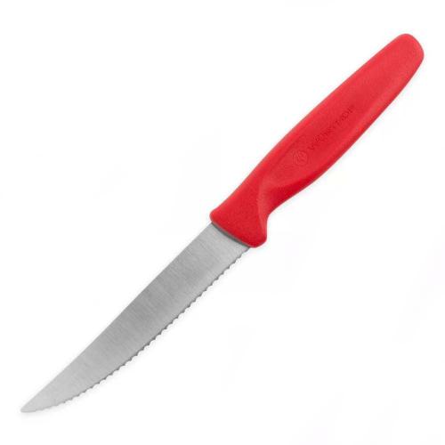 Нож для стейка 10 см WUSTHOF Create Collection красный