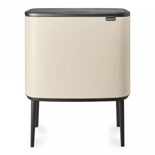 Ведро для мусора 34 л Brabantia Bo Touch Bin бежевое