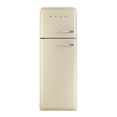 Холодильник двухкамерный 169х60 см Smeg 50's Style FAB30LCR5 кремовый