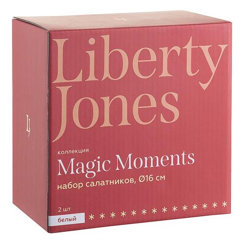 Набор салатников 16 см Liberty Jones Magic Moments 2 шт белый