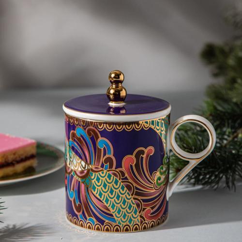 Кружка 350 мл Mix&Match Home Magic Dragon фиолетовая