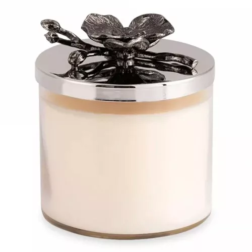 Свеча 10,8 см Michael Aram Black Orchid прозрачная