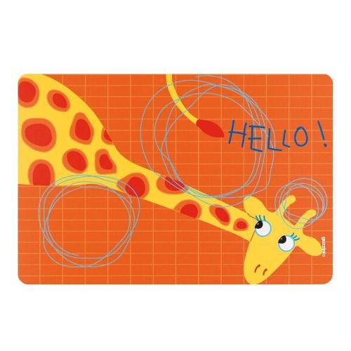 Подстановочная салфетка Hello Giraffe 43,5х29,5 см Guzzini Bimbi