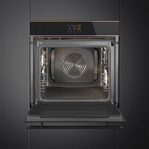 Электрический духовой шкаф 59,7 см Smeg Dolce Stil Novo SOP6604TPNR черный