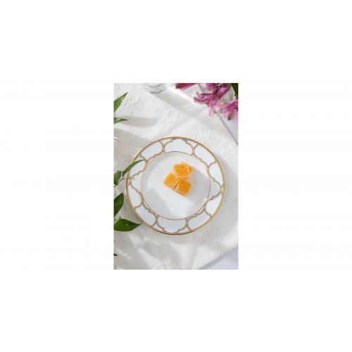 Тарелка пирожковая 16 см Noritake Eternal Palace Gold белая