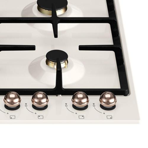 Газовая варочная панель 60,2x52x2 см Bertazzoni Heritage P604LHERAC бежевая