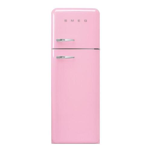 Холодильник двухкамерный 169х60 см Smeg 50's Style FAB30RPK5 розовый