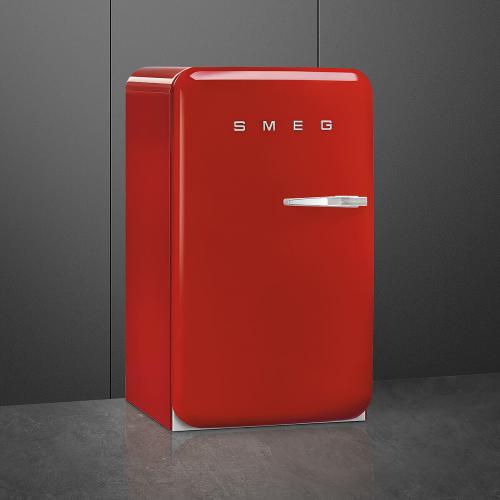 Холодильник 97х54,5 см SMEG 50’s Style FAB10LRD6 красный