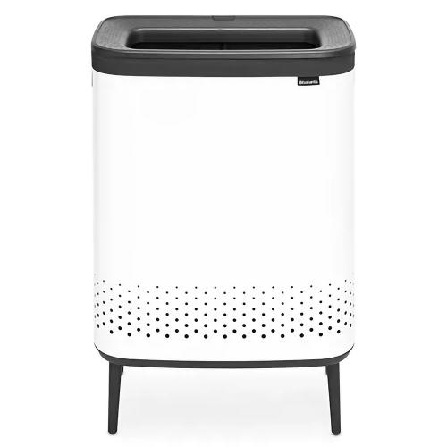 Бельевой бак 90 л Brabantia Bo Hi белый