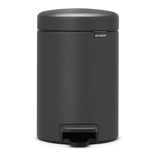 Мусорный бак с педалью 3 л Brabantia NewIcon черный