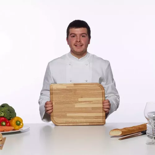 Доска разделочная 37х28 см Legnoart Arena бежевая