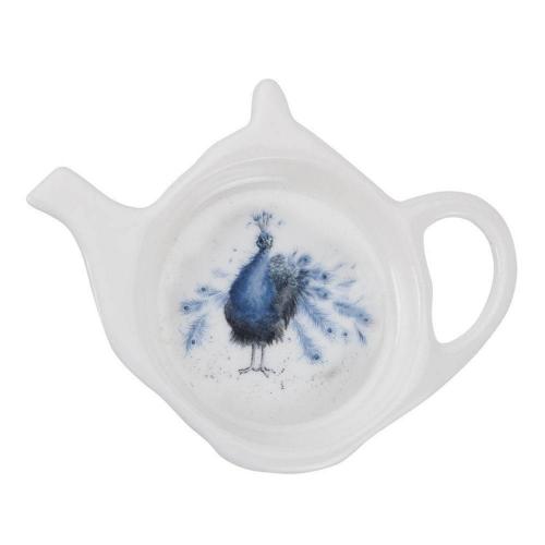 Подставка для чайного пакетика Павлин 13 см Royal Worcester Забавная фауна