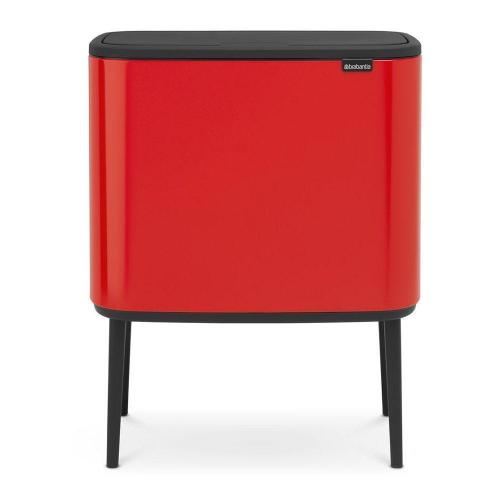 Мусорный бак 3x11 л Brabantia Bo Touch Bin красный