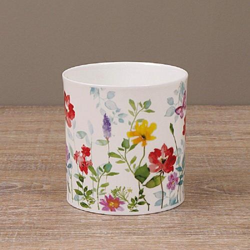 Кружка 350 мл Dunoon Orkney Floral Shimmer красная