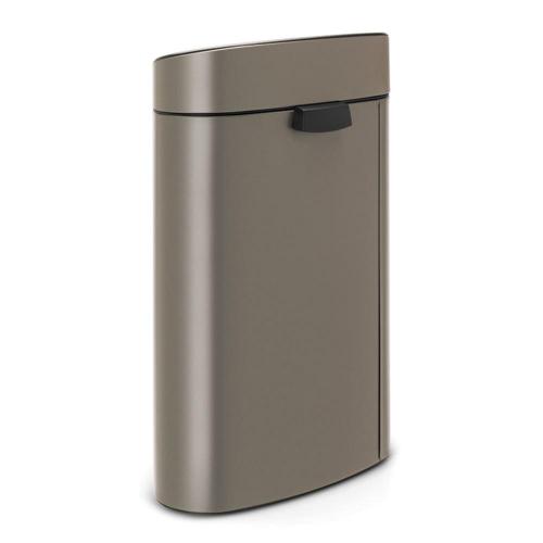 Мусорный бак 10+23 л Brabantia Touch Bin платиновый