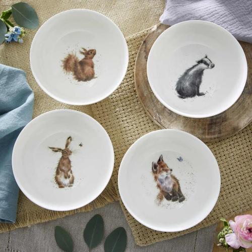 Набор салатников Royal Worcester Забавная фауна белый 4 пр