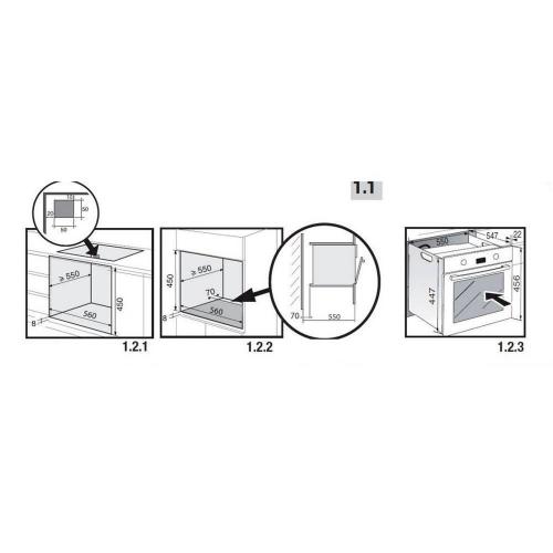 Комбинированный духовой шкаф De Dietrich Platinum DKP7320X