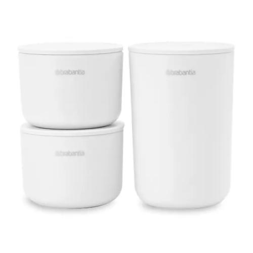 Набор для раковины Brabantia ReNew белый 3 пр