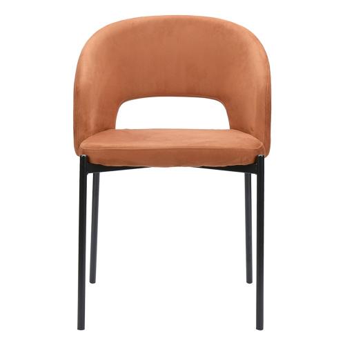 Кресло 53х51х76 см Bergenson Bjorn Earl оранжевое - 2 фото
