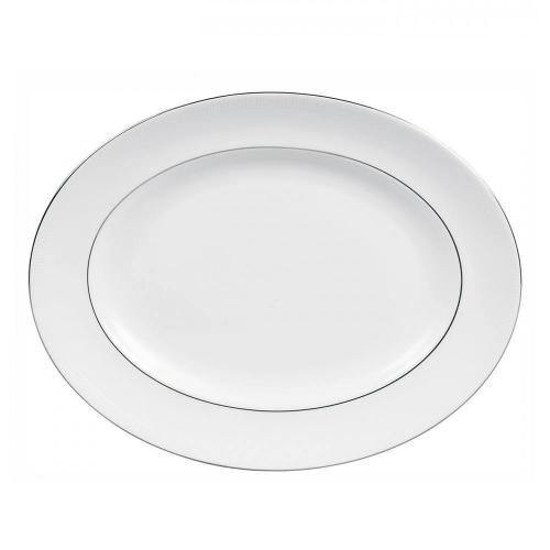 Блюдо 35 см Wedgwood Vera Wang Blanc Sur Blanc