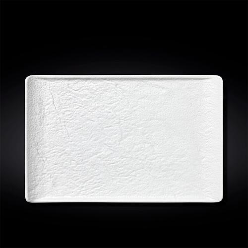 Сервировочное блюдо 38x24,5 см Wilmax White Stone белое