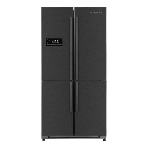 Холодильник French Door 185х91 см Kuppersberg Classic NMFV 18591 DX темный металл