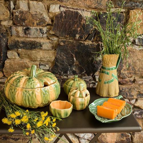 Тарелка пирожковая 16 см Bordallo Pinheiro Pumpkin