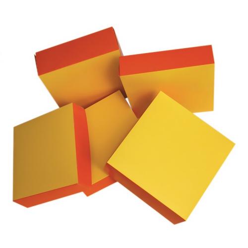 Коробка для кондитерских изделий 20х20х5 см Garcia de Pou оранжевая