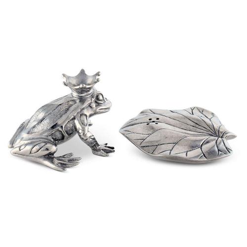 Солонка и перечница Frog Prince 8х8 см Vagabond House Garden Friends