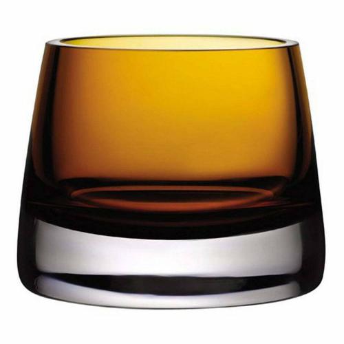Подсвечник 8,1х6,4 см Nude Glass Joy коричневый