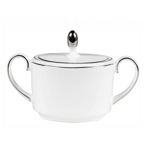 Сахарница 15 см Wedgwood Vera Wang Blanc Sur Blanc