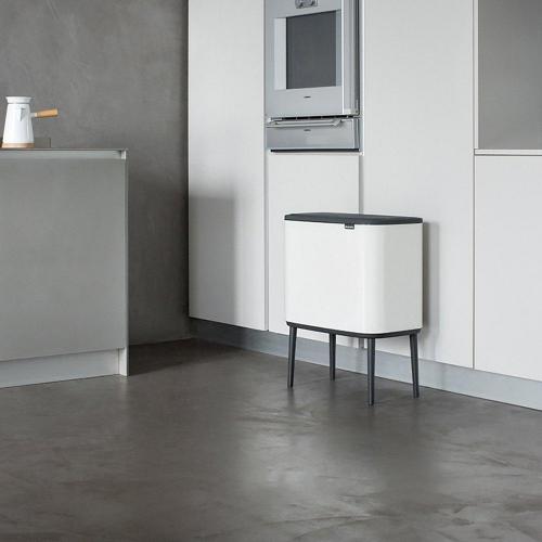 Мусорный бак 34 л Brabantia Bo Touch Bin белый