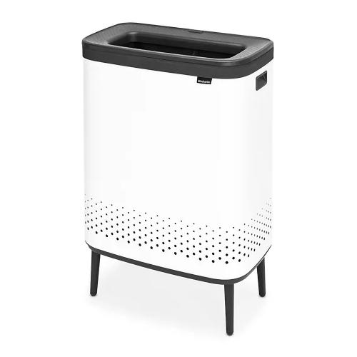 Бельевой бак 90 л Brabantia Bo Hi белый