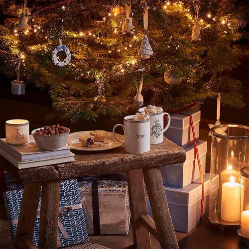 Набор пиал Wedgwood Winter White 4 пр