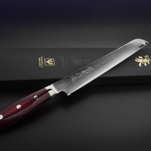 Нож для хлеба 23 см Yaxell Super Gou