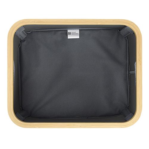 Корзина для белья 40х33 см 20 л Smart Solutions Neat Low серая