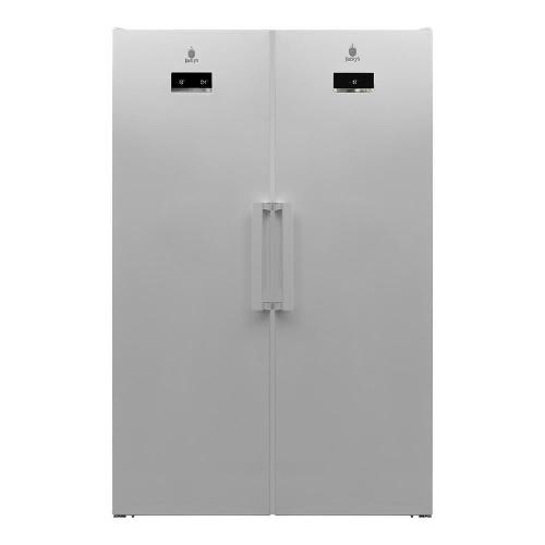 Холодильник Side by Side 186х119 см Jacky's JLF FW1860 белый