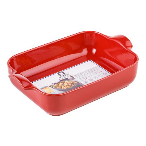 Блюдо для запекания 32х21 см Esprit de cuisine Festonne красное