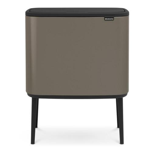 Мусорный бак 34 л Brabantia Bo Touch Bin серый