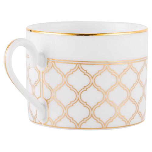 Чайная пара 240 мл Noritake Eternal Palace Gold белая