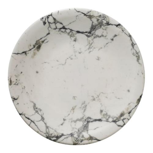 Тарелка фарфоровая 19х2,2 см Kytahya Marble белая