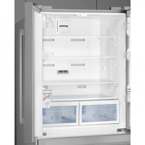 Холодильник French door 182,5х84 см SMEG Universal FQ55FXDE стальной