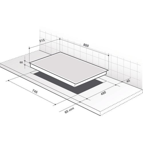 Индукционная варочная панель De Dietrich Platinum DPI7884XS