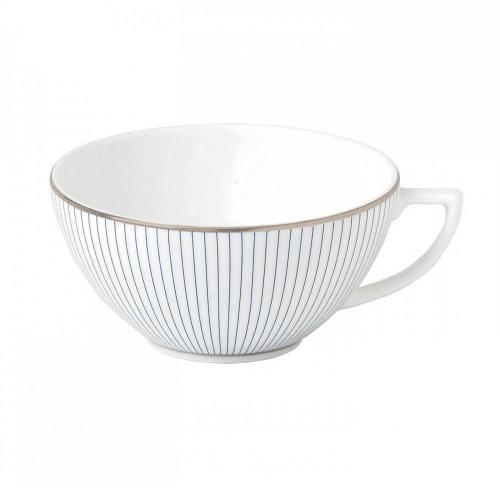 Чайная пара 150 мл Wedgwood Jasper Conran Pin Stripe белая
