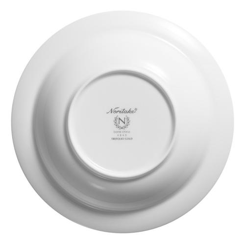 Тарелка десертная 15,5 см Noritake Trefolio Gold белая