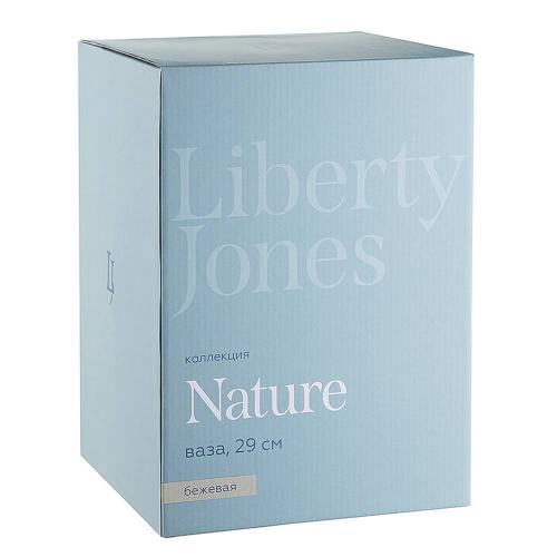 Ваза 18x29 см Liberty Jones Nature бежевая